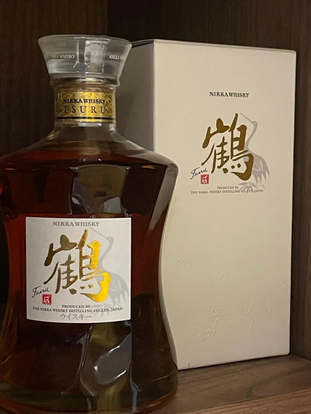 タリーズ様　NIKKA WHISKY 鶴 ギフトボックス付き NIKKA WHISKY 鶴